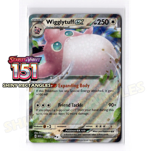 040/165 - Wigglytuff EX - Holofoil