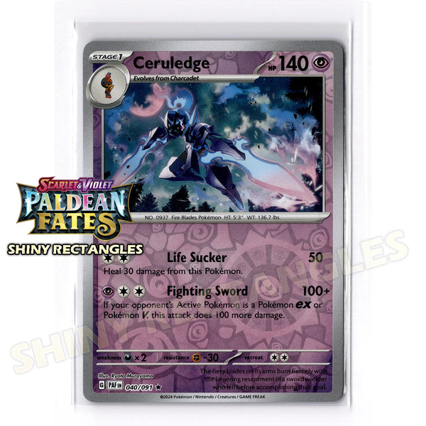 040/091 - Ceruledge - Reverse Holo