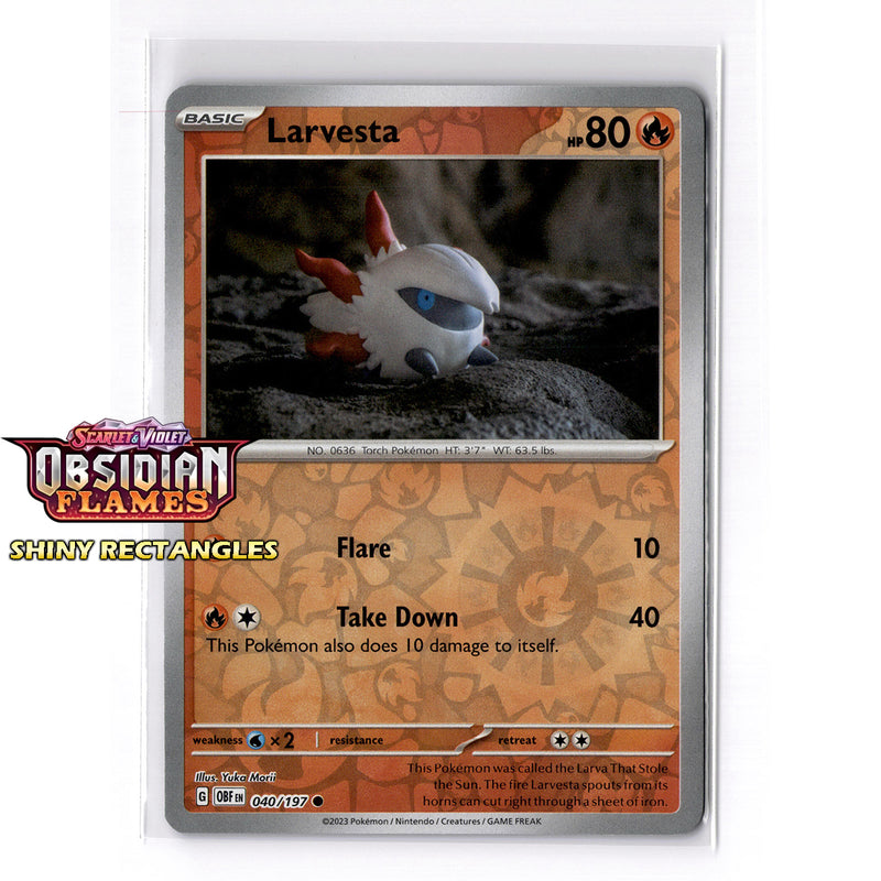 040/197 - Larvesta - Reverse Holo