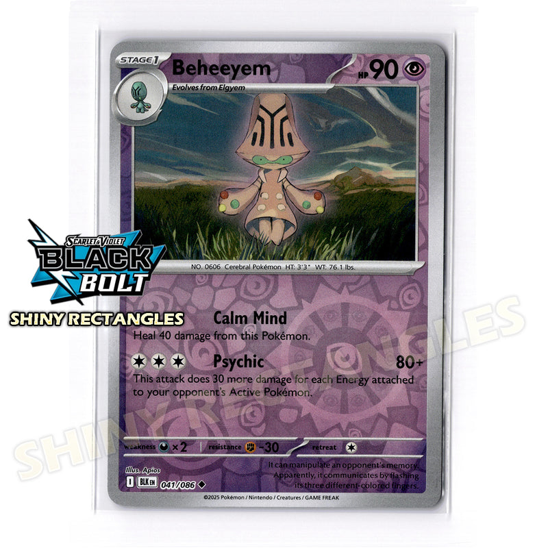 041/086 - Beheeyem - Reverse Holo