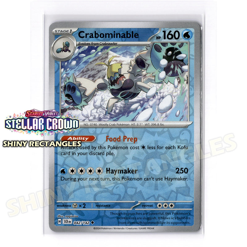042/142 - Crabominable - Reverse Holo