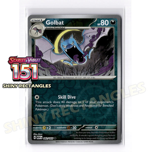 042/165 - Golbat - Reverse Holo