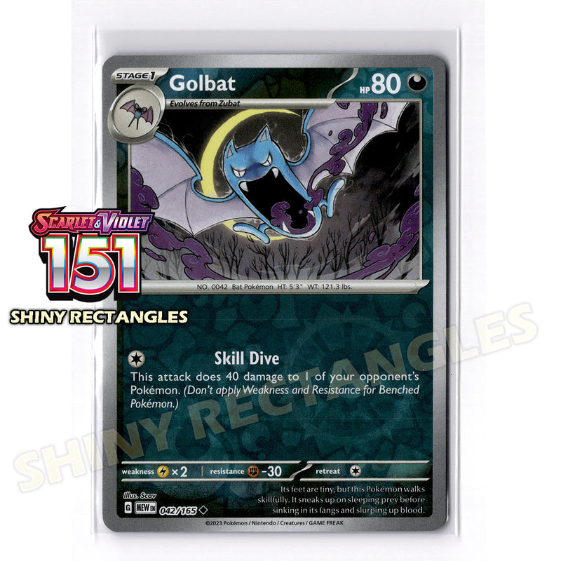 042/165 - Golbat - Reverse Holo