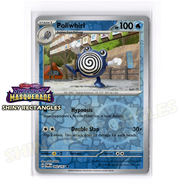 042/167 - Poliwhirl - Reverse Holo