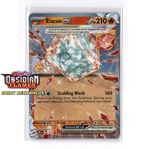 042/197 - Eiscue ex - Holofoil