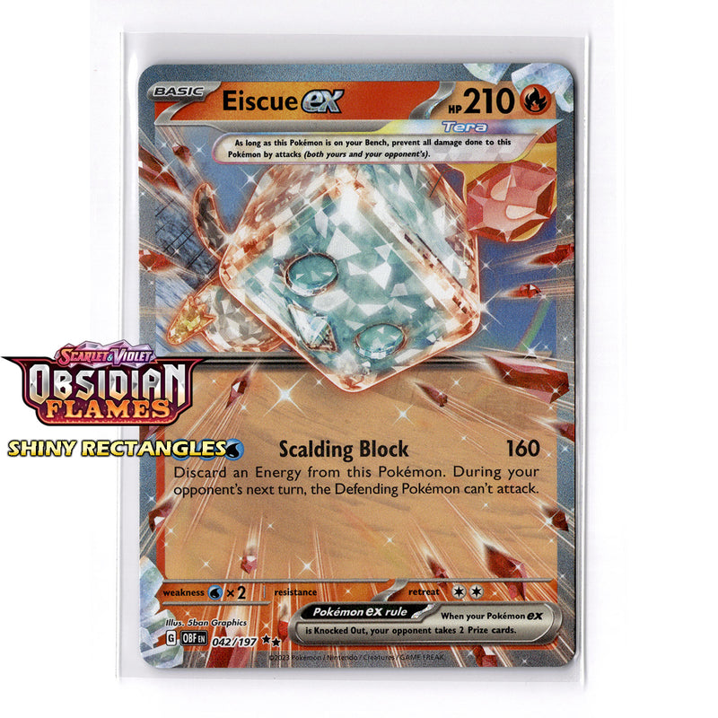 042/197 - Eiscue ex - Holofoil