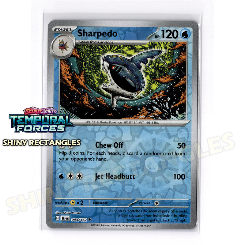 043/162 - Sharpedo - Reverse Holo