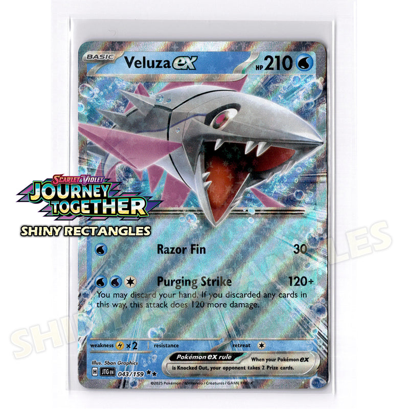 043/159 - Veluza ex - Holofoil