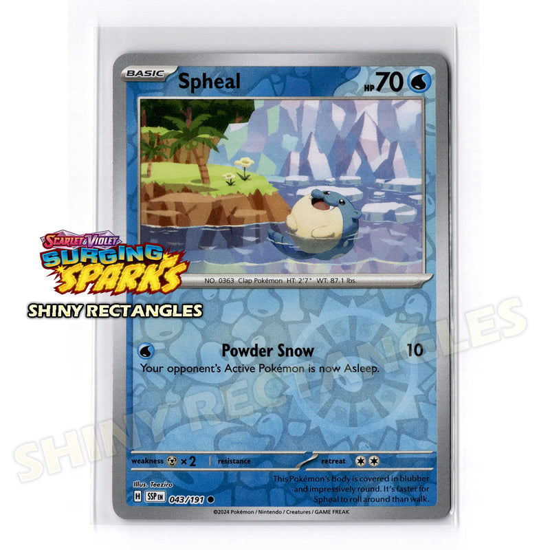 043/191 - Spheal - Reverse Holo