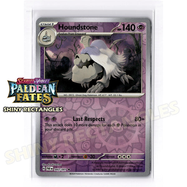 043/091 - Houndstone - Reverse Holo
