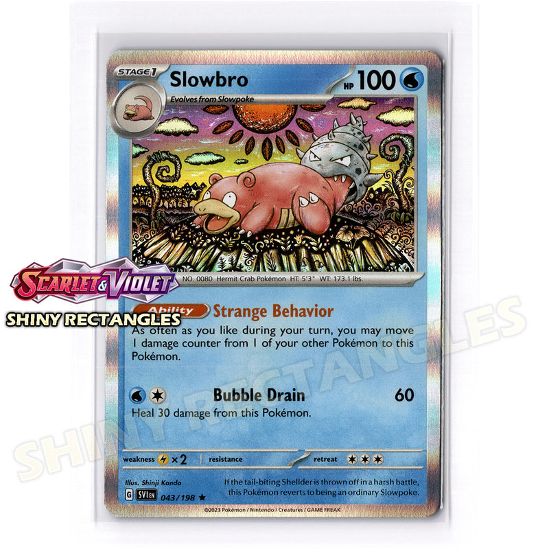 043/198 - Slowbro - Holofoil