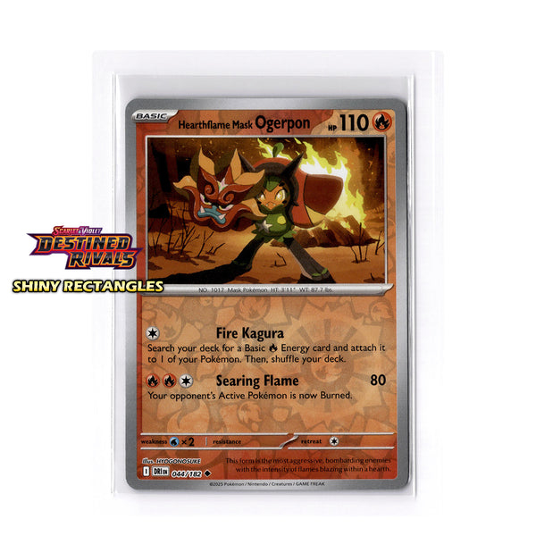 044/182 - Hearthflame Mask Ogerpon - Reverse Holo