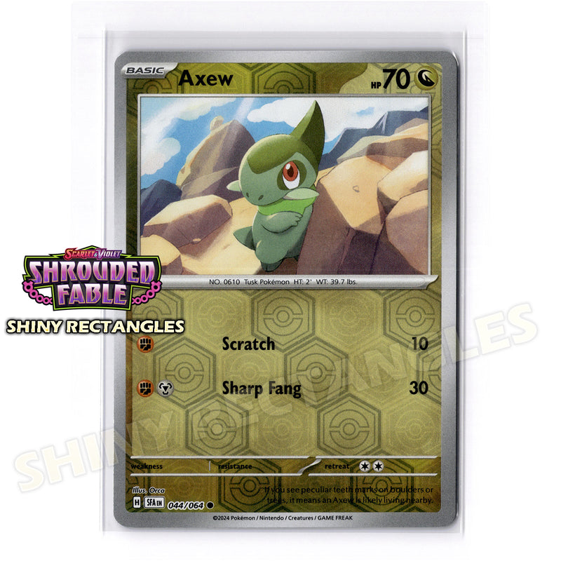 044/064 - Axew - Reverse Holo