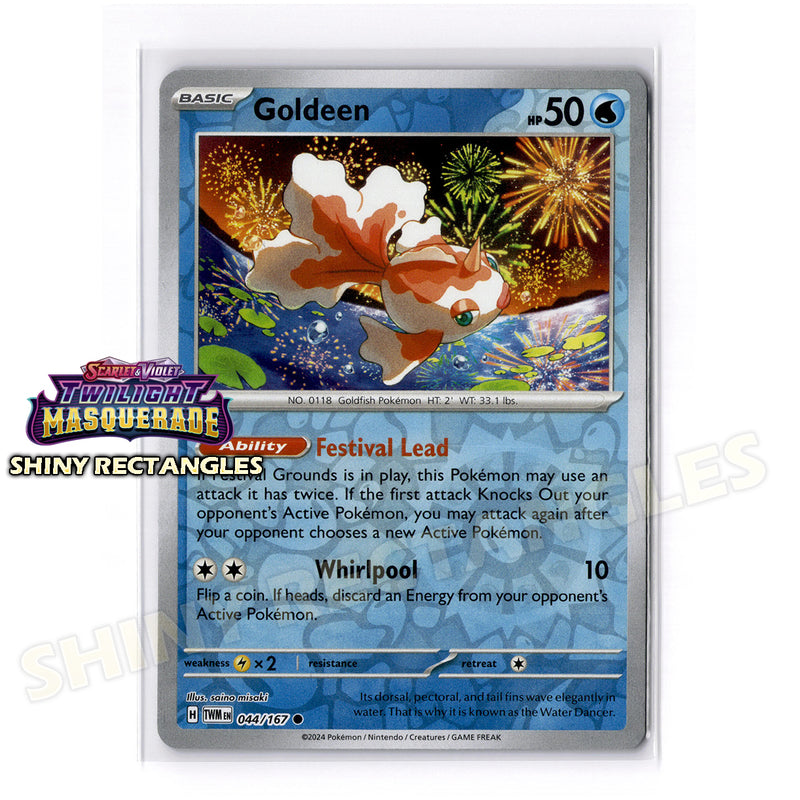 044/167 - Goldeen - Reverse Holo