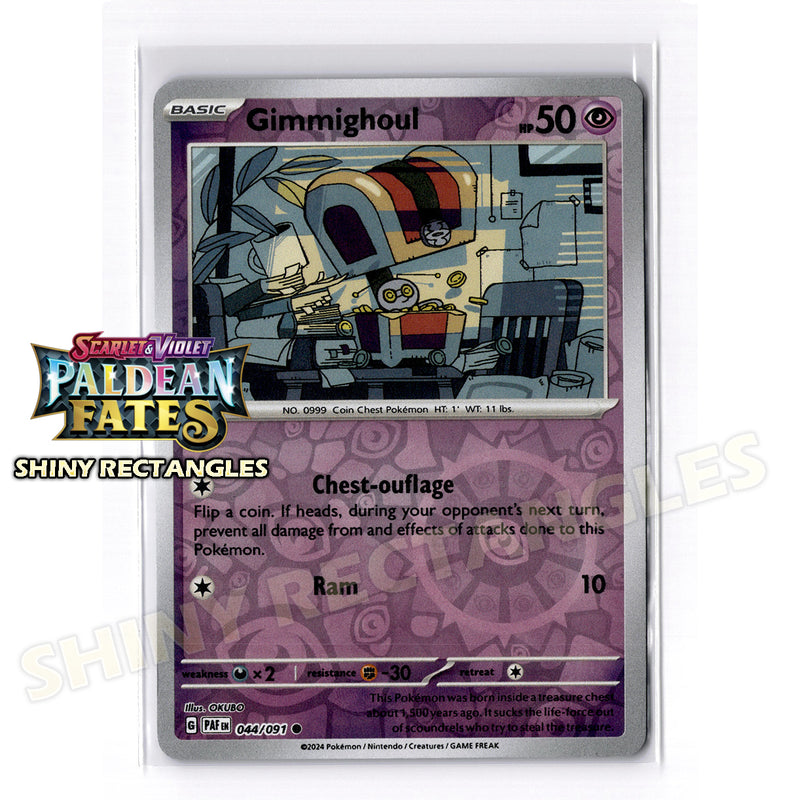 044/091 - Gimmighoul - Reverse Holo