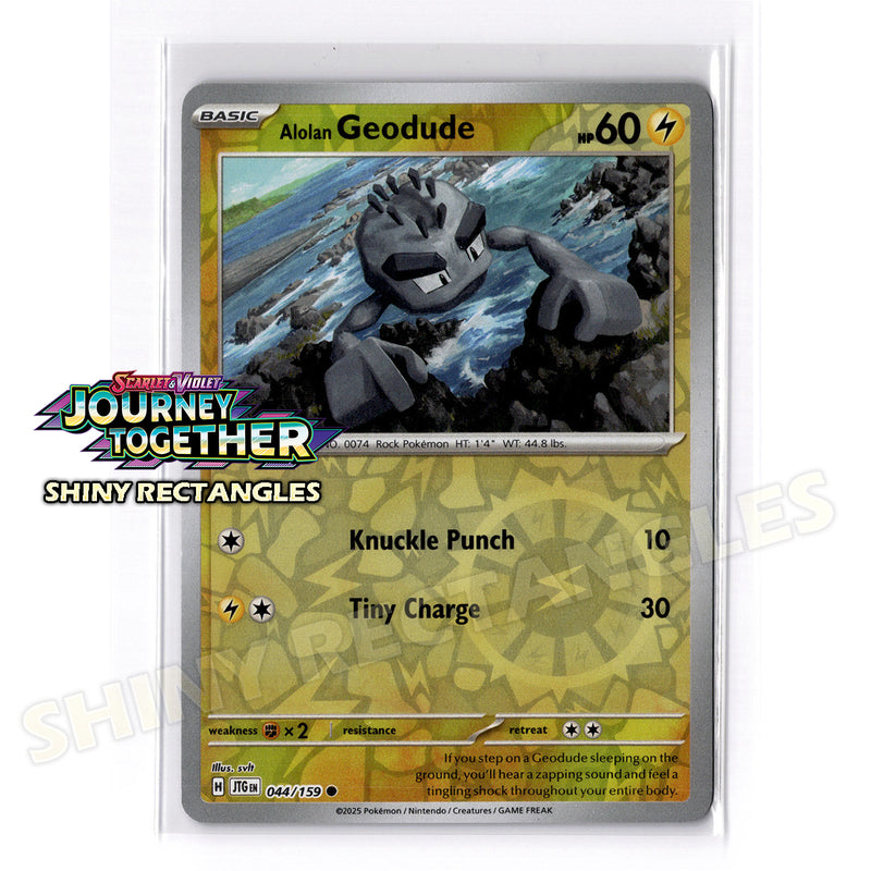 044/159 - Alolan Geodude - Reverse Holo