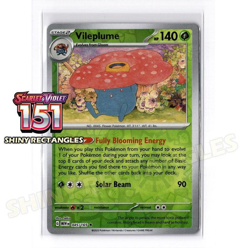 045/165 - Vileplume - Reverse Holo