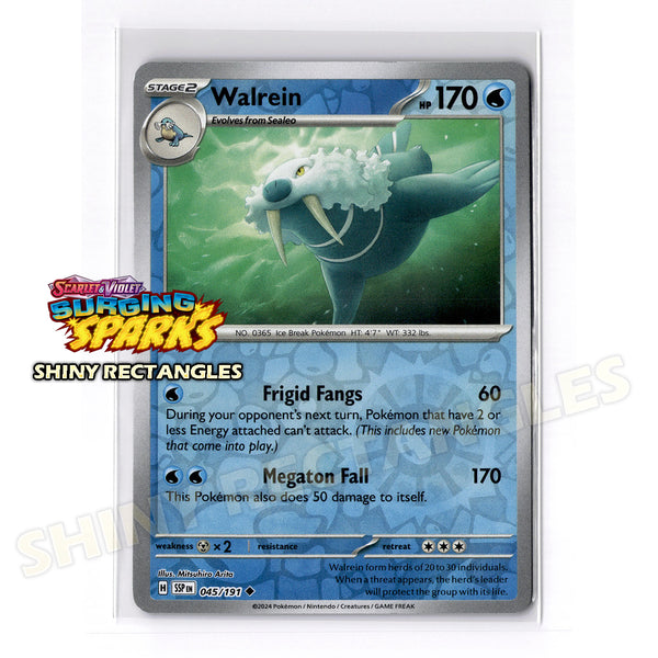 045/191 - Walrein - Reverse Holo