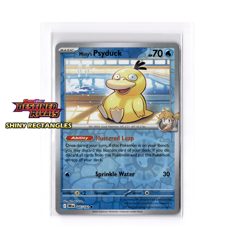 045/182 - Misty's Psyduck - Reverse Holo