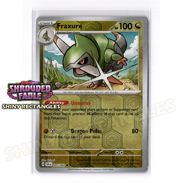 045/064 - Fraxure - Reverse Holo