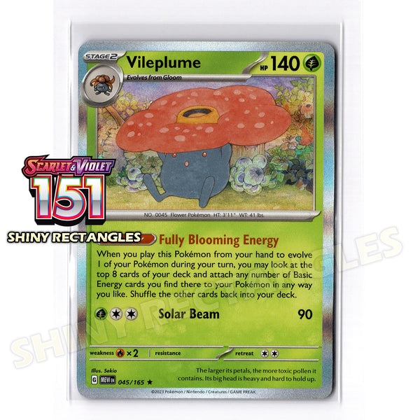 045/165 - Vileplume - Holofoil