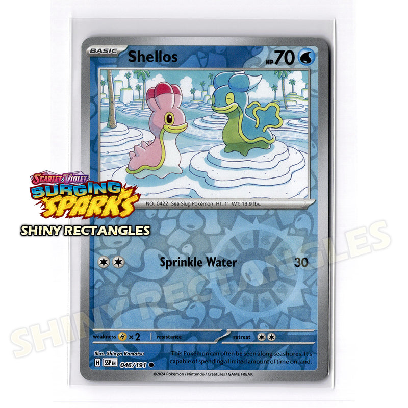 046/191 - Shellos - Reverse Holo