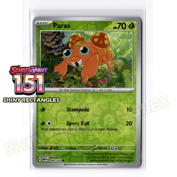 046/165 - Paras - Reverse Holo