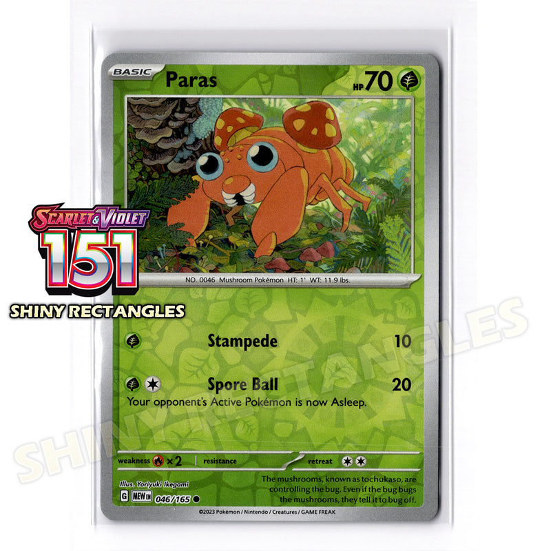 046/165 - Paras - Reverse Holo