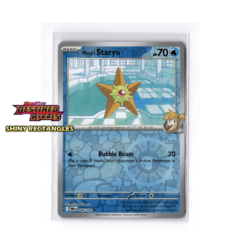 046/180 - Misty's Staryu - Reverse Holo