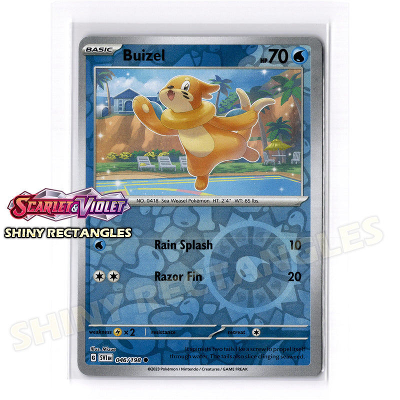046/198 - Buizel - Reverse Holo