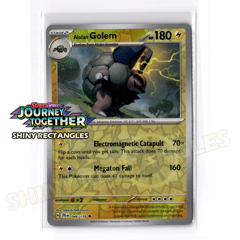 046/159 - Alolan Golem - Reverse Holo