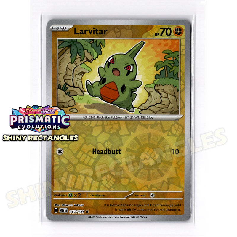 047/131 - Larvitar - Reverse Holo