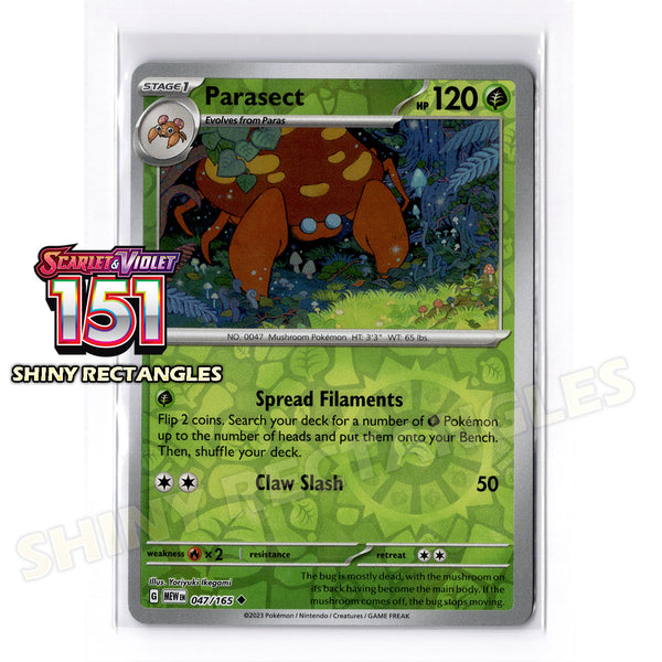 047/165 - Parasect - Reverse Holo