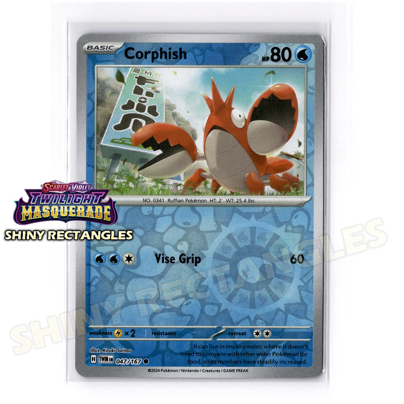 047/167 - Corphish - Reverse Holo