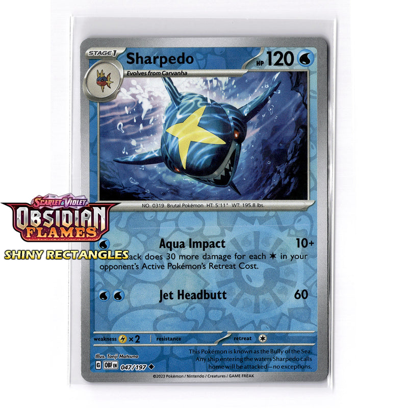 047/197 - Sharpedo - Reverse Holo