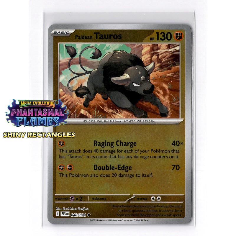 048/094 - Paldean Tauros - Reverse Holo