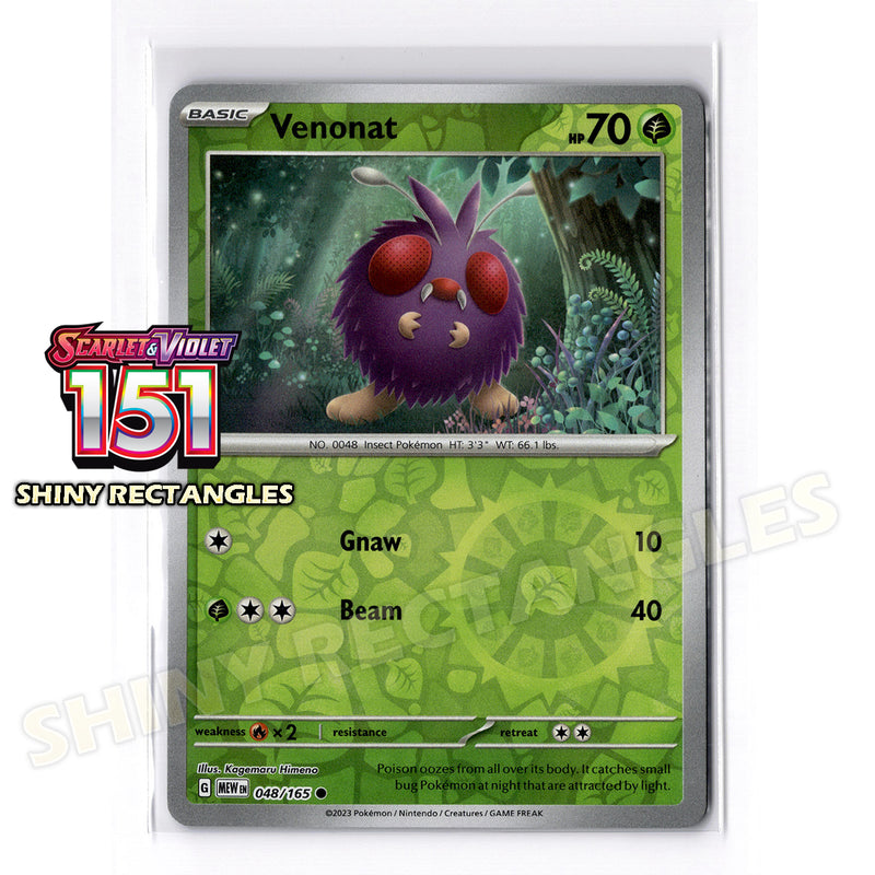 048/165 - Venonat - Reverse Holo