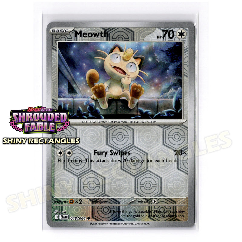 048/064 - Meowth - Reverse Holo