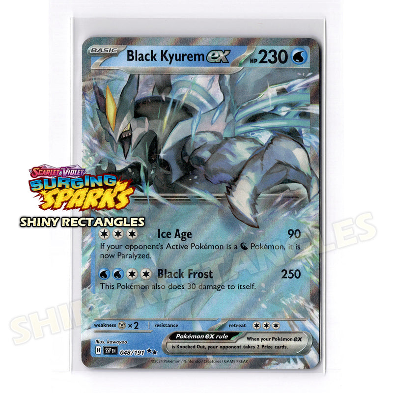 048/191 - Black Kyurem EX - Holofoil