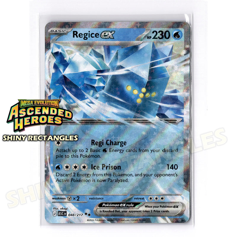 048/217 - Regice EX - Holofoil