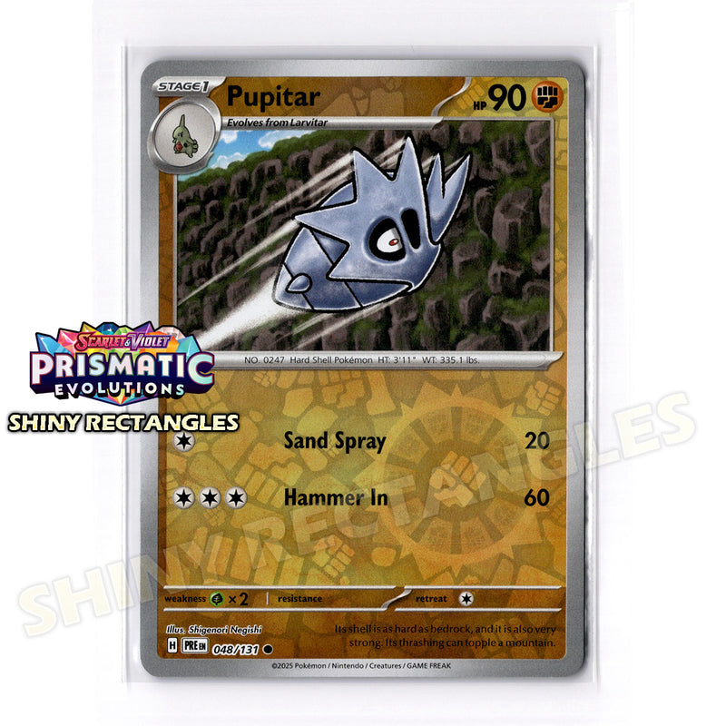 048/131 - Pupitar - Reverse Holo