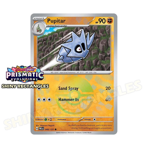 048/131 - Pupitar - Poke Ball