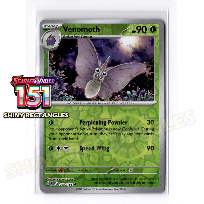 049/165 - Venomoth - Reverse Holo