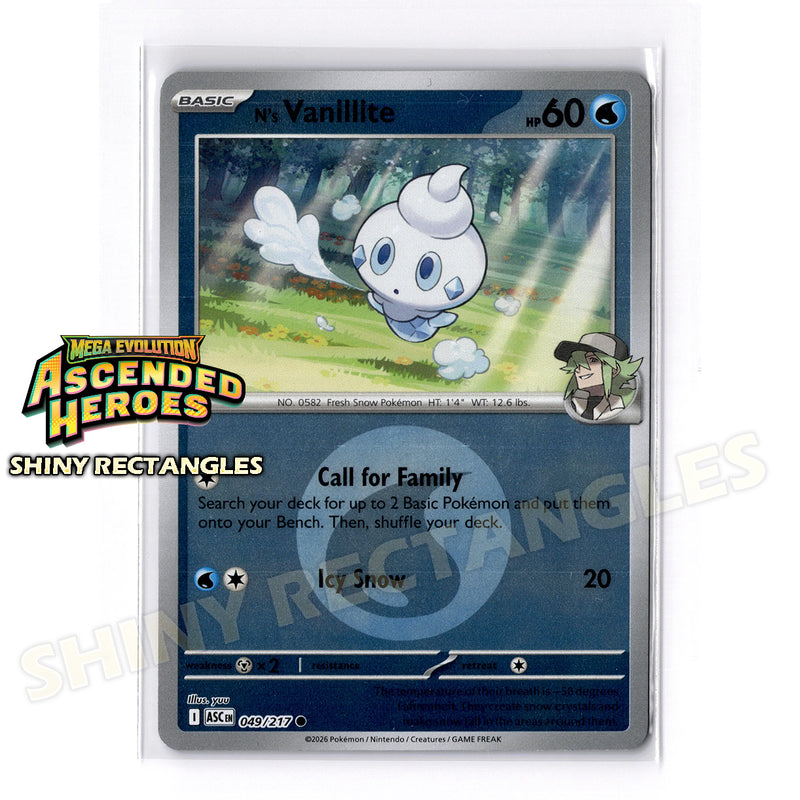049/217 - N's Vanillite - Energy Symbol