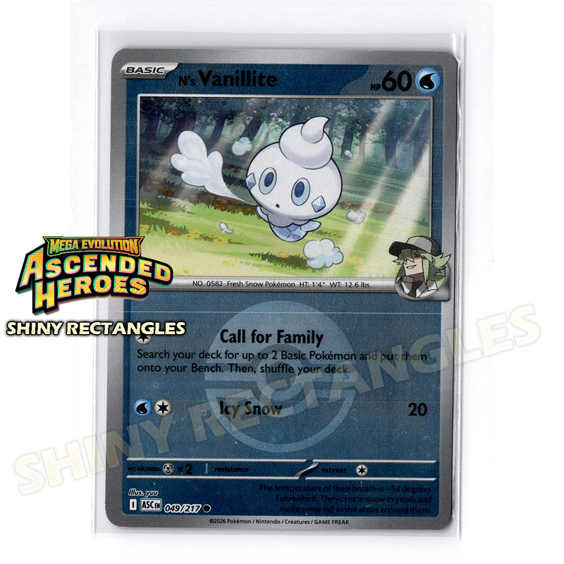 049/217 - N's Vanillite - Poke Ball
