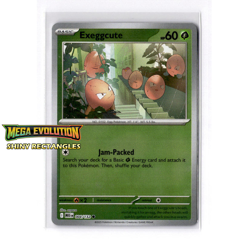 004/132 - Exeggcute - Reverse Holo