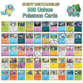 500 Pokemon Card Lot + 50 Holo, Rares, Reverse Foils EX V - Gift Box Collection