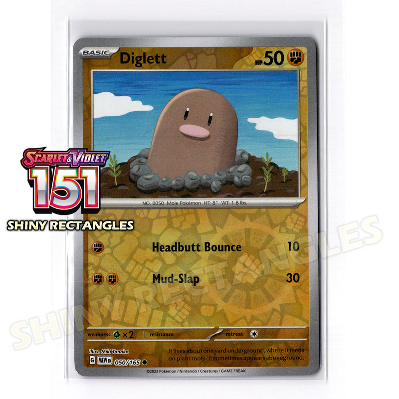 050/165 - Diglett - Reverse Holo