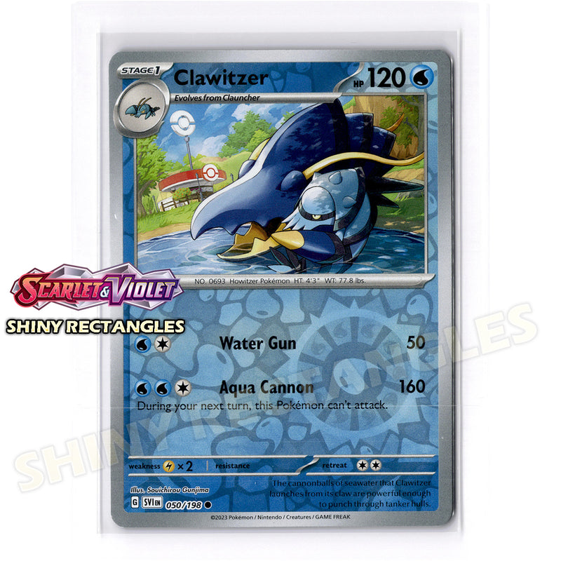 050/198 - Clawitzer - Reverse Holo