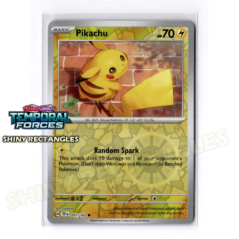 051/162 - Pikachu - Reverse Holo